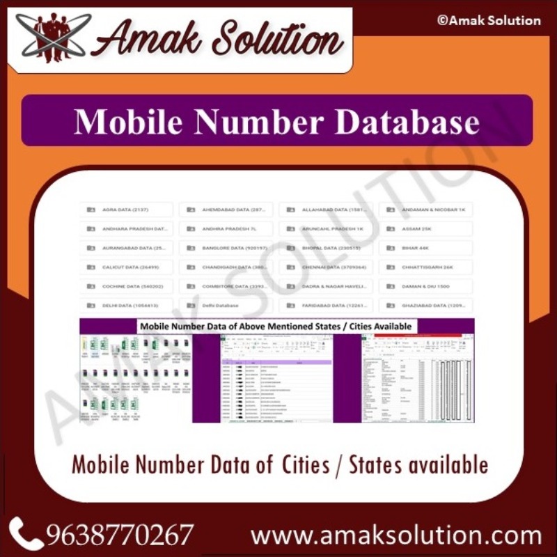 Mobile Number Database
